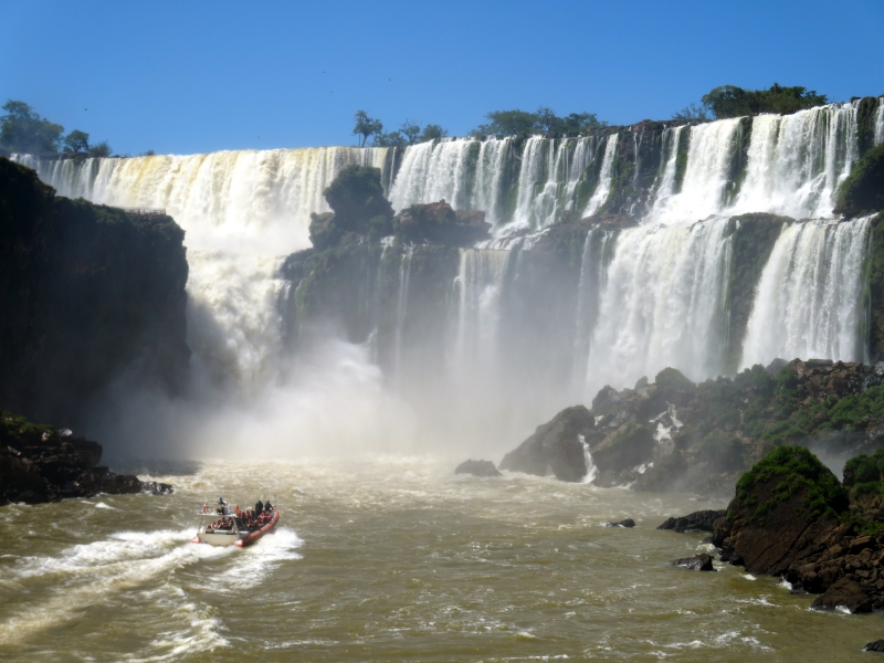 Iguazu Falls - Boat
