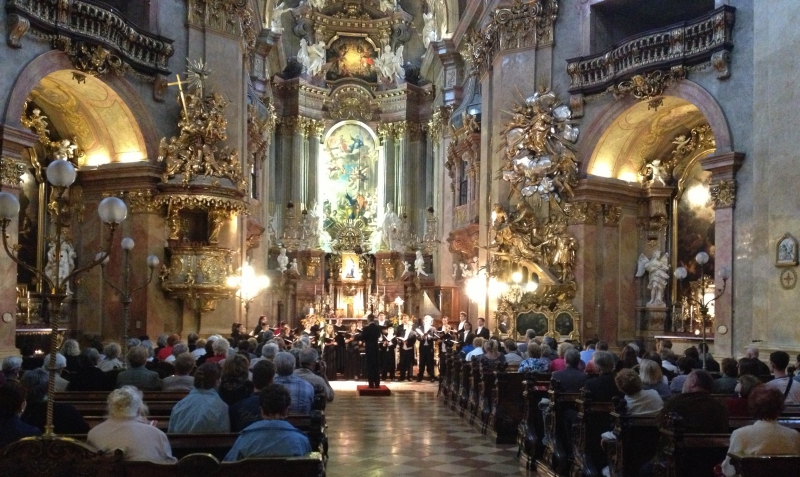 Vienna - St. Peter's - Gonzaga University Chamber Chorus 2013