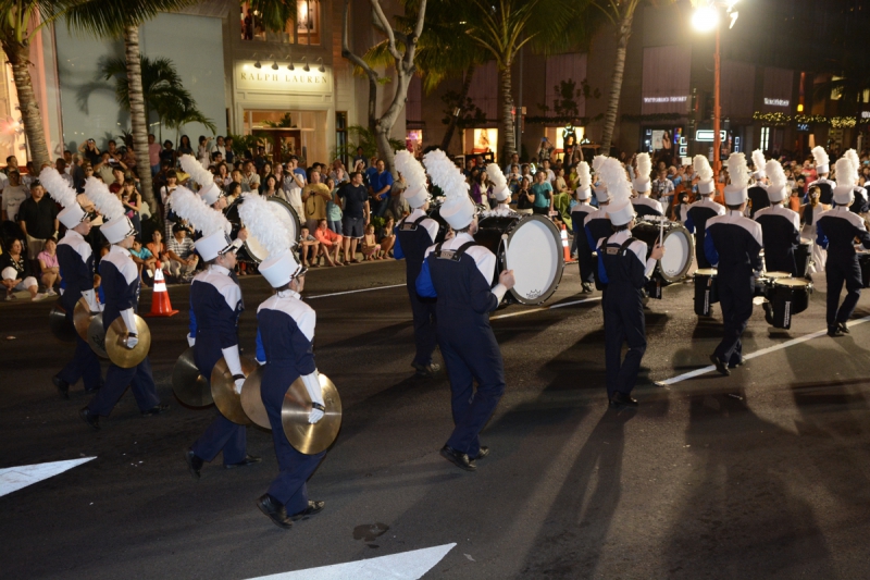 Waikiki Holiday Parade - Grain Valley HS 2013