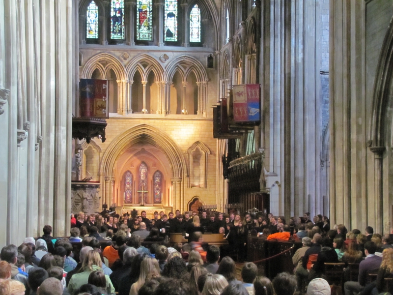 Dublin - St. Patrick's Cathedral - Bartlesville HS Choir 2013
