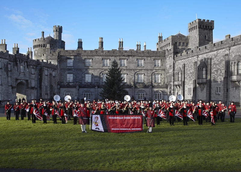 Kilkenny Castle - Homestead HS Marching Band 2013