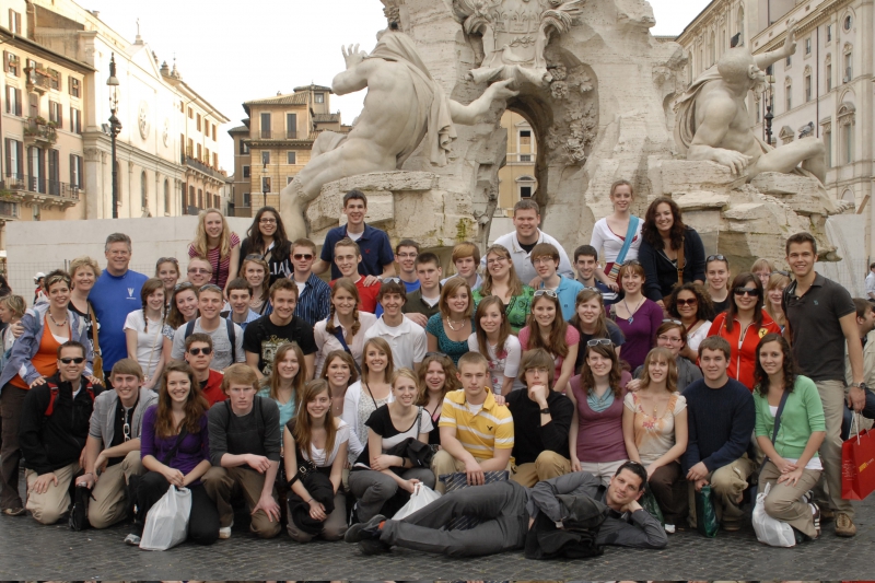 Rome - Piazza Navona - Jefferson HS Band