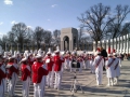 Washington DC - WWII Memorial - Bowling Green HS 2013