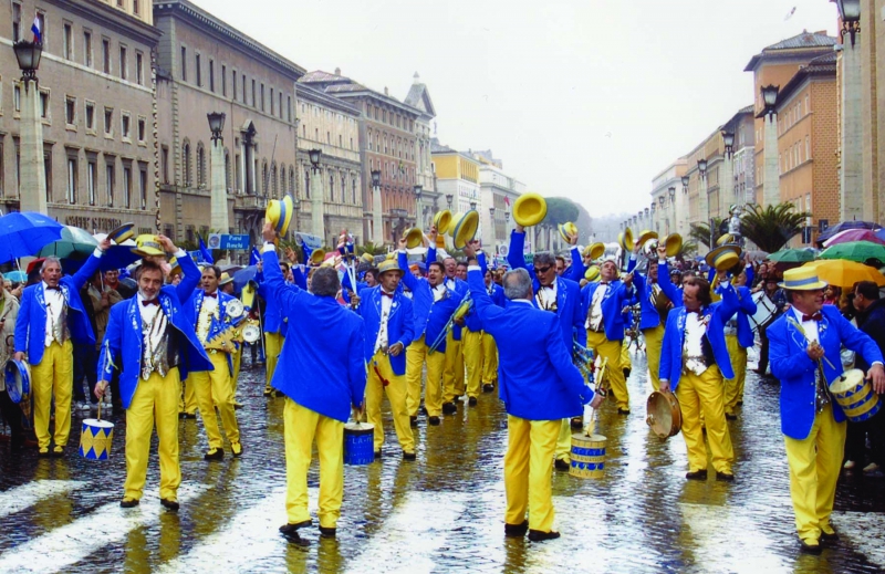 Rome New Year's Parade - European group