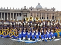 Rome New Year's Parade - Alexis I duPont group photo in St. Peter's Square 2011