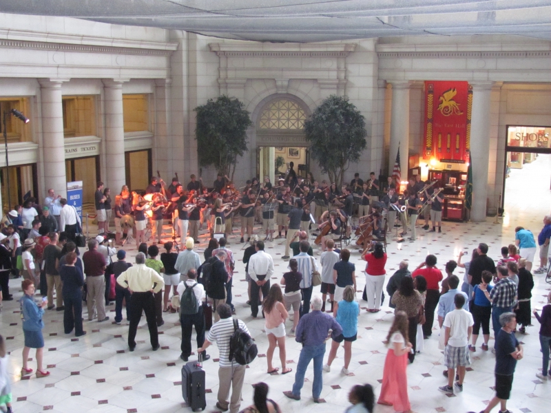 Washington DC - Union Station - Salina Youth Symphony 2013
