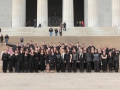 Washington DC - Lincoln Memorial - Moorhead HS Choir 2012